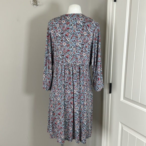 BODEN Easy Jersey Empire Mini Dress
Ivory Oriental Paradise Relaxed Sz 12 - Picture 8 of 14